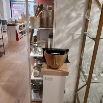 Nouvelle fontaine Hydrofolie 'Visage' à voir au Peppermint shop à Liège